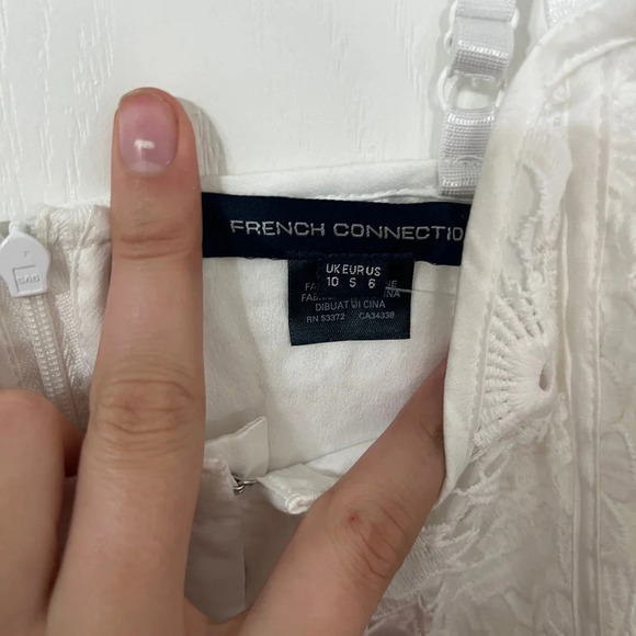 French Connection Binadari Cabello Lace Minidress - Picture 5 of 6